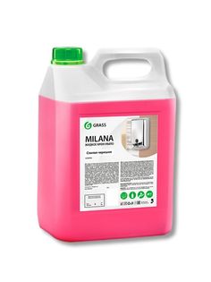 Мыло Жидкое Жидкое Крем-Мыло Milana Спелая Черешня 5Кг Grass 126405 GraSS 126405
