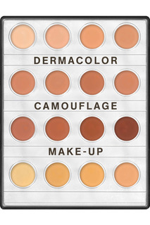 Корректор в минипалитре Kryolan 16 цв. DC/DC Camouflage Creme Mini-Palette 12 р. D1W-D12W No Brand