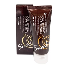 MIZON Snail Repairing Foam Cleanser Пенка для умывания c муцином улитки 60мл