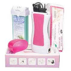 Набор для депиляции Ladema: воск картриджный; воскоплав; полоски для удаления воска No Brand