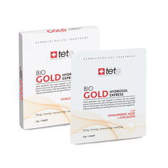 Коллагеновая Маска Моментального Действия Tete Bio Gold Collagen Mask С Коллоидным Золотом No Brand