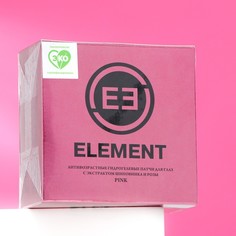 Патчи гидрогелевые для глаз "Element", "PINK", антивозрастные, с экстрактом шиповника и ро