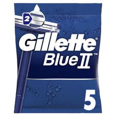 Бритвенные станки одноразовые Gillette Blue II, 5 шт