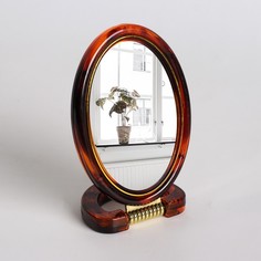 Зеркало складное-подвесное, двустороннее, с увеличением, зеркальная поверхность 6x9 см, Queen Fair