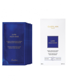 Набор масок для лица Guerlain Super Aqua-Mask интенсивное увлажнение, 6 шт