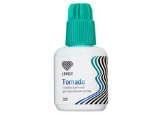 Клей для наращивания ресниц Lovely черный Tornado 10 мл