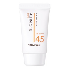 Крем для лица и тела солнцезащитный Tony Moly Uv Master All In One Sun, 50 мл