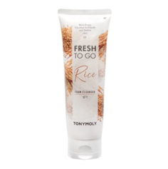 Пенка для умывания Tony Moly Fresh To Go Rice Foam Cleanser с экстрактом риса, 170 мл