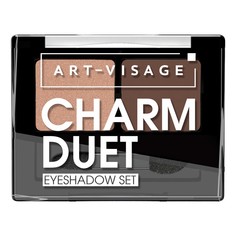 Тени для век Art-Visage Charm duet тон 2 двойные 3,6 г