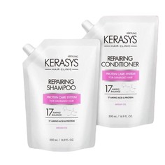 Набор Kerasys восстанавливающий: шампунь 500 мл, кондиционер 500 мл