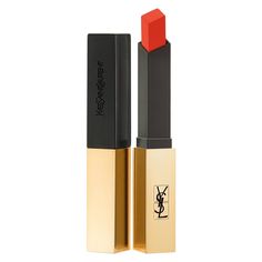 Помада для губ Yves Saint Laurent Rouge Pur Couture The Slim №10 Corail Antinomique, 2,2 г