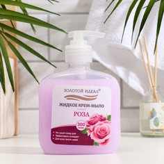 Жидкое крем-мыло Золотой идеал "Роза", 300 гр (2 шт) No Brand