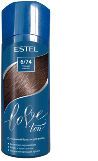 Оттеночный бальзам для волос ESTEL LOVE темный каштан