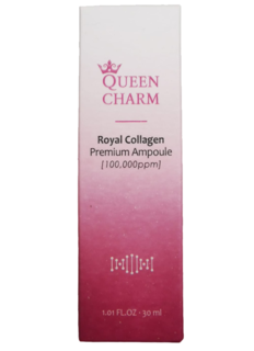 Сыворотка для лица QUEEN CHARM Увлажняющая ампульная с коллагеном 10% 30 мл