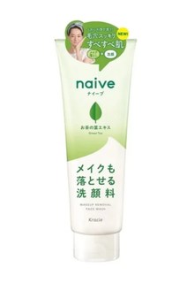 Очищающая пенка Kracie Naive экстракт из смеси листьев чая 200 г