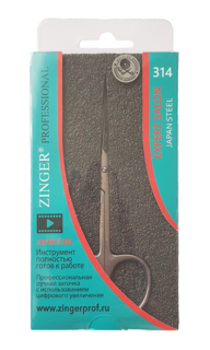 Маникюрные ножницы Zinger BS314 FD IS SH с профессиональной ручной заточкой