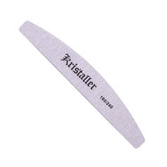 Пилка для ногтей Kristaller улыбка 180-240 грит серый 4 шт