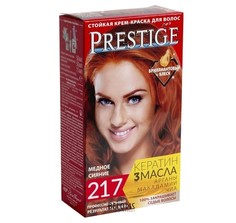 Краска для волос Престиж-217 медное сияние3 упаковки Vip`S Prestige