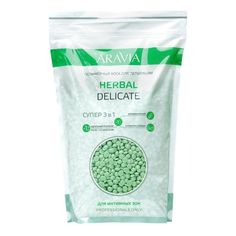 Полимерный воск для депиляции Aravia Laboratories Herbal Delicate для интимных зон, 1 кг