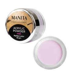 Акриловая пудра Manita Professional мелкодисперсная Pink 50 г