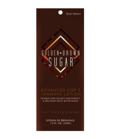 Лосьон Brown Sugar Golden для загара в солярии с бронзаторами мгновенного действия 22 мл