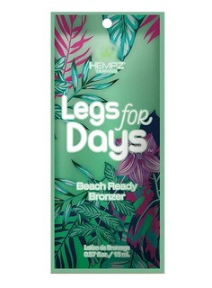 Крем-лосьон Hempz Legs for days beach ready bronzer для загара в солярии на солнце 15 мл