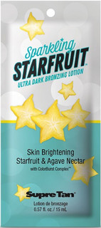 Крем-активатор SupreTan Sparkling Starfruit для загара в солярии и на солнце 15 мл