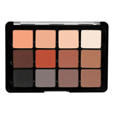Палетка Viseart тени для макияжа глаз матовые стойкие из 12 оттенков 07 Cool Matte 24 г