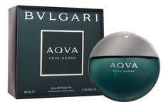 Вода туалетная Bvlgari Aqva мужская, 50 мл