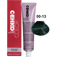 Крем-краска для волос C:ehko Color Explosion 00-13 зеленый 60 мл
