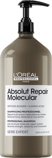 Шампунь для волос LOreal Professionnel Absolut Repair Molecular 1500 мл