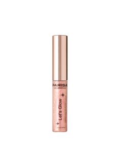 Тени жидкие для век Parisa Cosmetics Lets Glow с глиттером тон 01 EL-101