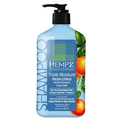 Шампунь Hempz Hair Care Triple Moisture Daily Herbal Replenishing Shampoo 500 мл