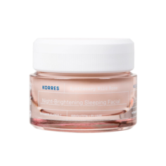 Крем ночной для лица Korres Wild Rose Night-brightening Sleeping Facial 40 мл