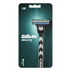 Бритвенный станок Gillette Mach3 3 лезвия 1 сменная кассета