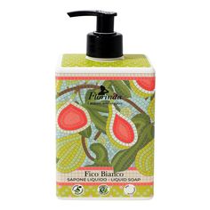 Мыло Florinda Liquid Soap Fico Bianco натуральное жидкое 500 мл