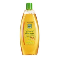 Гель для душа Чистая линия Сочная облепиха и масла, питательный 600 мл