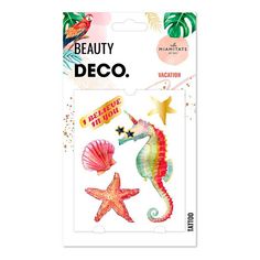 Татуировки переводные для тела Deco Watercolor Story by Miami tattoos I believe in you