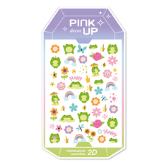 Наклейки для ногтей Pink Up Decor Spring Collection 2D переводные 114