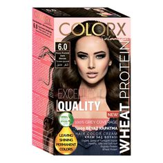Краска для волос Color-x 6.0 Темный русый 115 мл