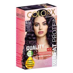 Краска для волос Color-x 6.22 Баклажан 115 мл