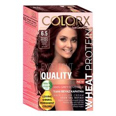 Краска для волос Color-x 6.5 Красное дерево 115 мл