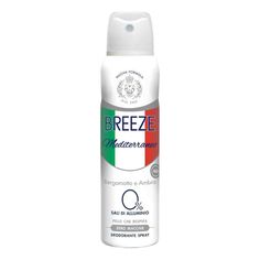 Дезодорант спрей для тела Breeze Mediterraneo мужской 150 мл