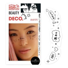 Переводные тату-веснушки Deco Japanese By Miami Tattoos Quotes