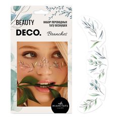 Переводные тату-веснушки Deco Floral By Miami Tattoos Branches