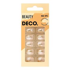 Накладные ногти Deco Beauty shining stars 24 шт + клеевые стикеры 24 шт