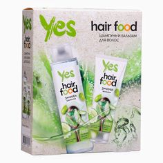 Шампунь и бальзам для волос Yes Hair Food 2 предмета
