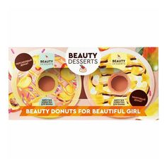 Косметический набор для тела Beauty Desserts для женщин 2 предмета