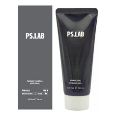 Пилинг-скатка для лица Ps.Lab Charcoal с древесным углем 100 мл