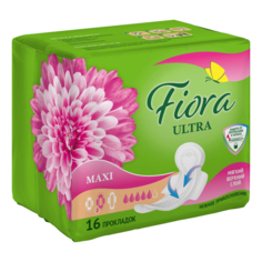 Прокладки гигиенические Fiora Ultra Maxi 16 шт